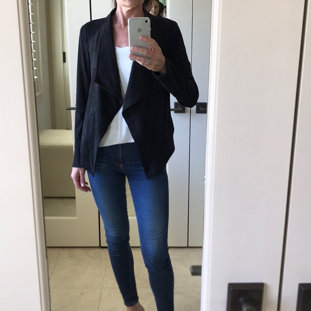 Faux Suede Jacket